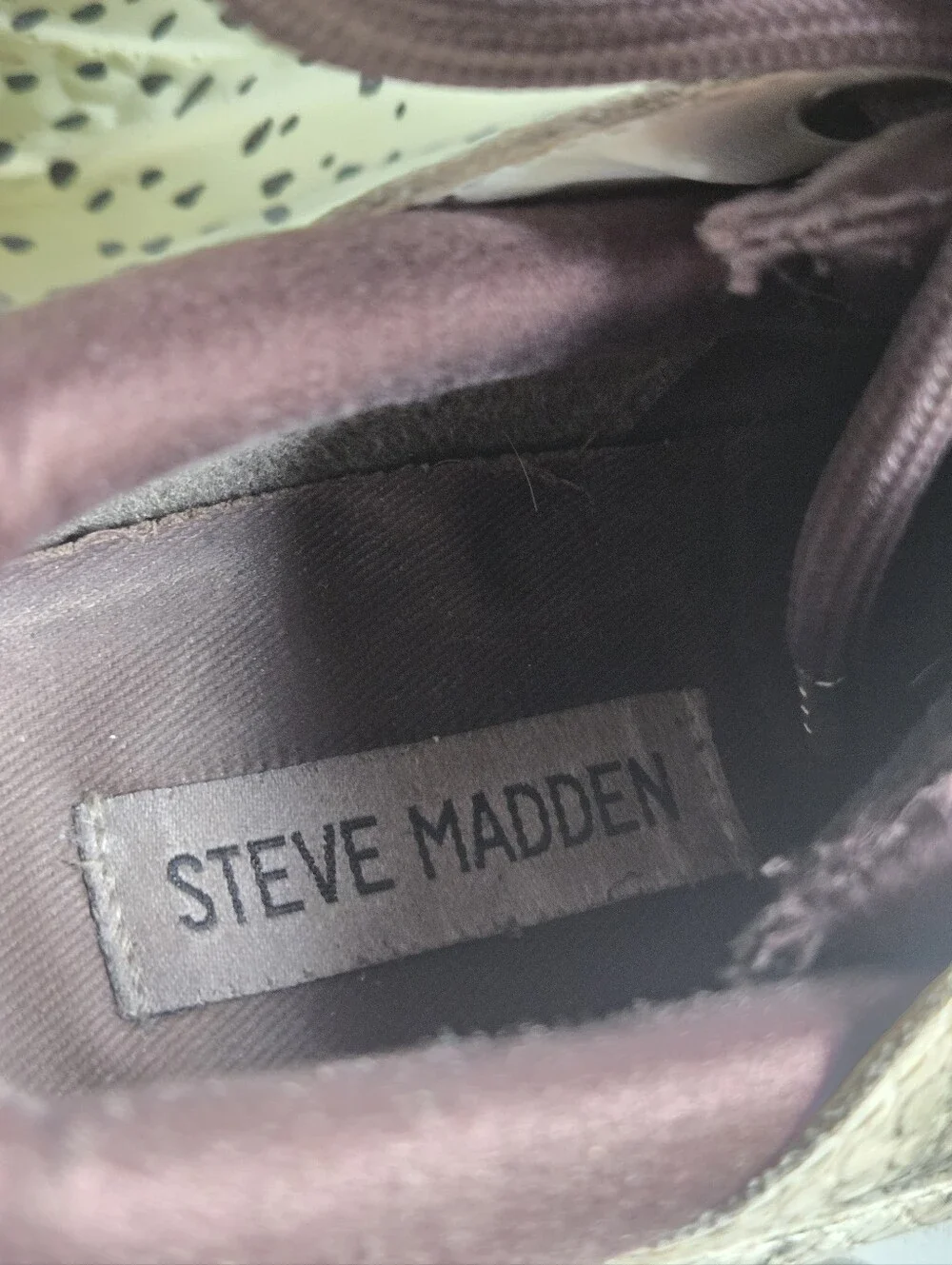 Steve Madden Cliff Multimedia Athletic Shoe Size 7